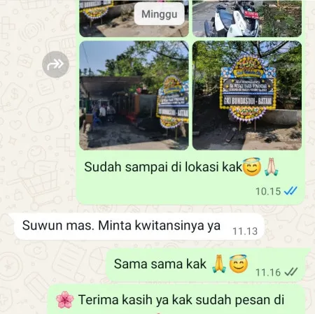 Pengiriman Papan Bunga Duka Tepus Kulon Kutoarjo