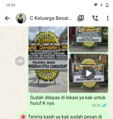 Pengiriman Papan Bunga Duka Tepus Kulon Kutoarjo