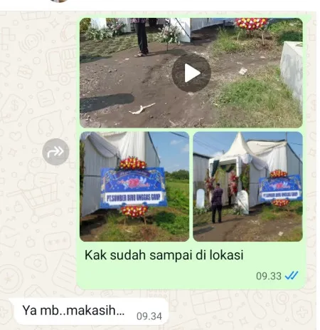 Pengiriman Karangan Bunga Tepus Kulon Kutoarjo