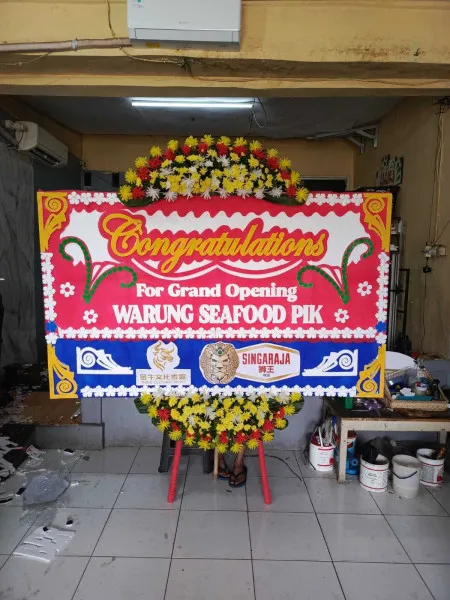 Papan Bunga Ucapan Selamat Tepus Kulon Kutoarjo